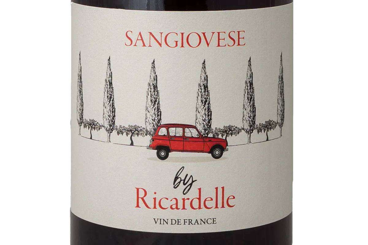 chateau ricardelle sangiovese closeup