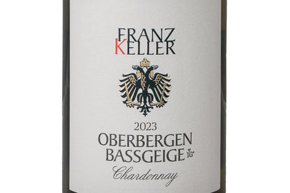 franz keller oberbergen bassgeige 1G chardonnay 2023 closeup