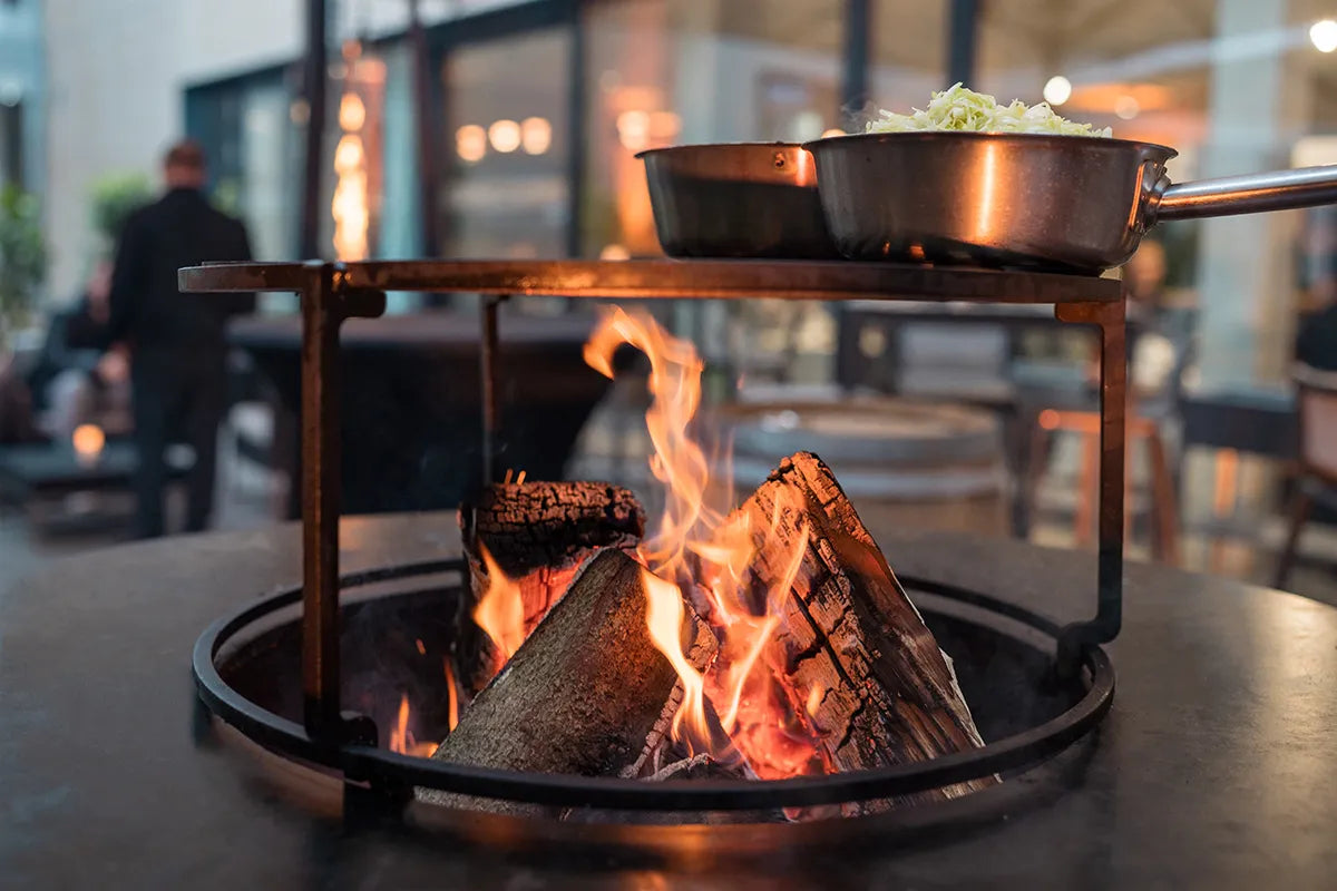 Live Barbecue am Grill bei Big Bottle BBQ Party