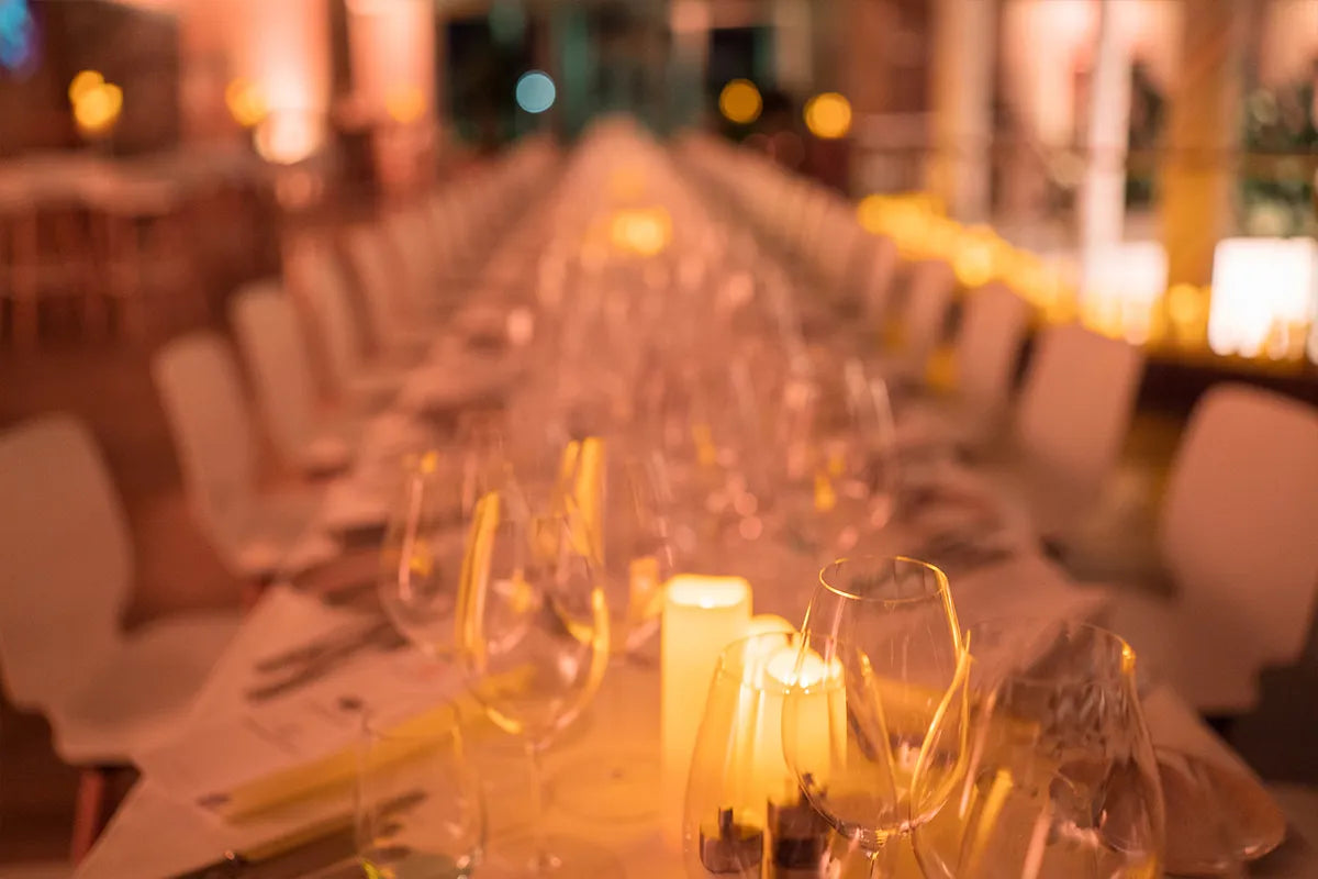 Wine and Dine Weinevent mit Longtable